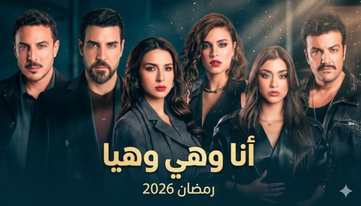 مسلسل أنا وهي وهيا الحلقة 1 الاولي ماي سيما
